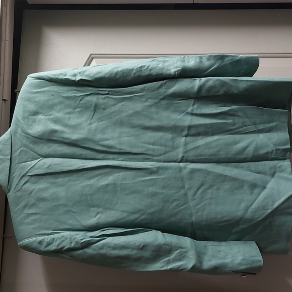 Talbots Linen Blazer Sz8 smoke free home - Picture 6 of 17